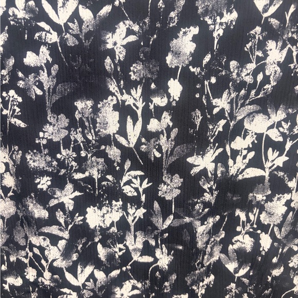 Disturbia Eulogy Button Front Black and White Floral Mini Dress size 12 - Picture 11 of 11